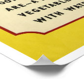 Penseel uw tanden tandheelkundige kinderen poster (Hoek)