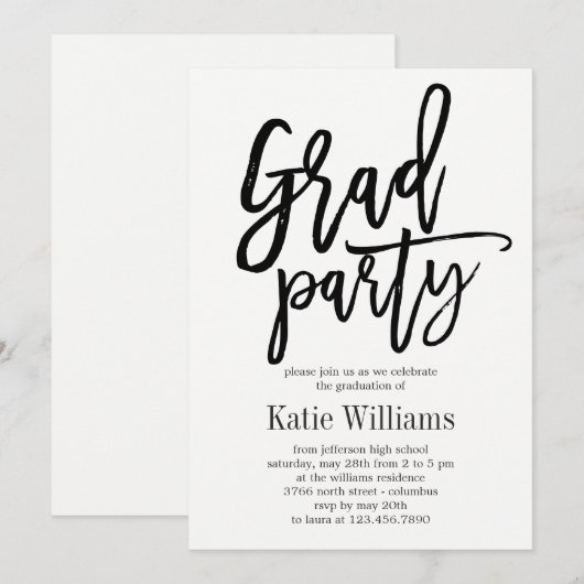 Penseel voor EDITABLE KLEURKLEURKLEUREN Kaart (Voorkant / Achterkant)