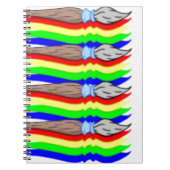 Penseel voor mij notitieboek (Voorkant)