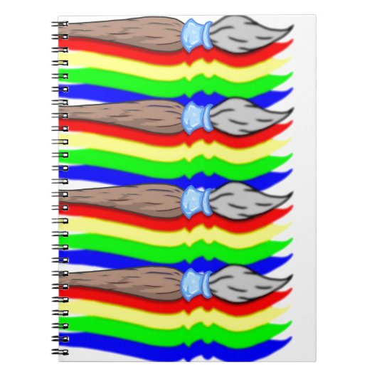 Penseel voor mij notitieboek (Voorkant)
