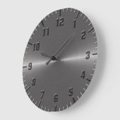 Penseel zilvermetallisch grote klok (Hoek)