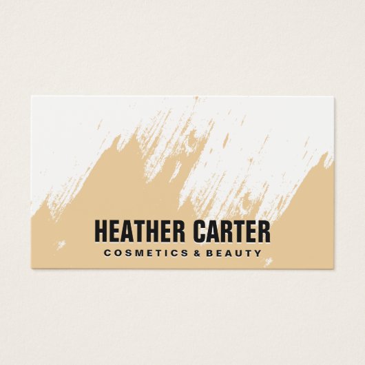 Penseelachtergrond Visitekaartje (Voorkant)