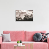 Penseelachtergrondcanvas (AZ Sonoran-woestijn) Canvas Afdruk (Insitu (Woonkamer))