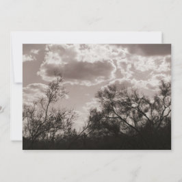 Penseelachtergrondverlichting (AZ woestijn) Sepia- Kaart