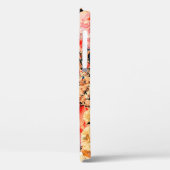 Penseelbloempatroon Case-Mate iPhone Case (Achterkant / Links)