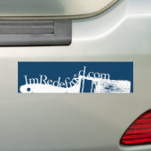 PenseelBumpersticker Bumpersticker (Op auto)