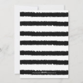 Penseelde Charm Holiday-fotokaarten Feestdagenkaart (Achterkant)