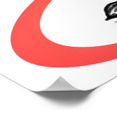 penseelgedicht poster (Hoek)