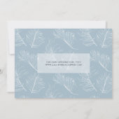 Penseelkalligrafie | De foto bewaart de Datum Save The Date (Achterkant)