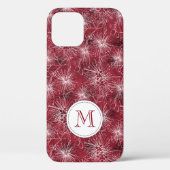 Penseelkersen lilly-pilly floral iphone case (Achterkant)