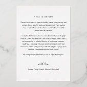 Penseelkleurig Lijst vrolijk kerstjaar in Review F Folie Feestdagenkaart (Achterkant)