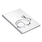 Penseelkonijn Notitieboek (Rechterzijde)