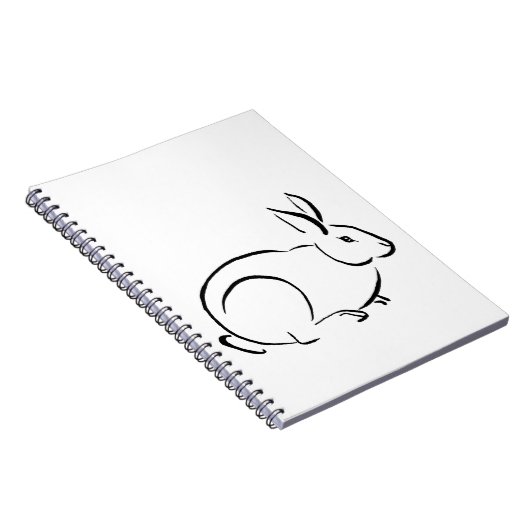 Penseelkonijn Notitieboek (Rechterzijde)