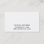 Penseelkoperen #1A Visitekaartje (Achterkant)