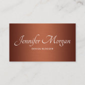 Penseelkoperen legant Ombre Visitekaartje (Voorkant)