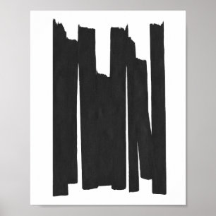 Penseellijnen  poster