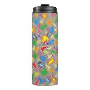 Penseellijnen Thermosbeker