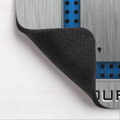 Penseelmetalen blik Golf Muismat (Hoek)