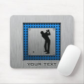 Penseelmetalen blik Golf Muismat (Met muis)