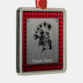 Penseelmetalen blik Paintball Metalen Ornament (Rechts)