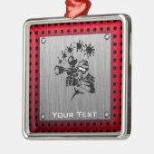 Penseelmetalen blik Paintball Metalen Ornament (Links)