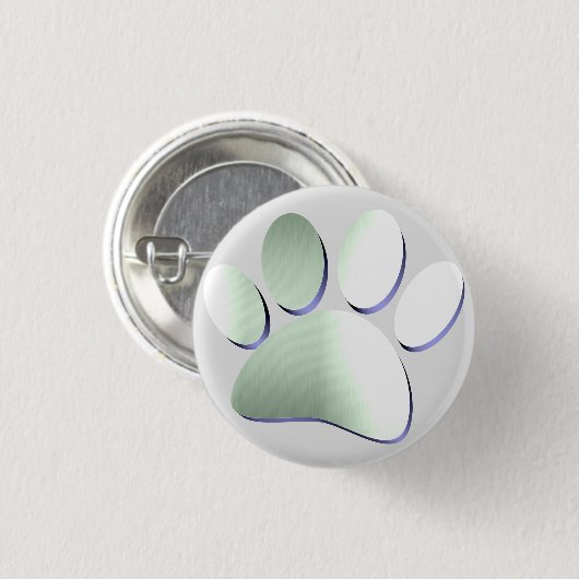 Penseelmetalen dog afdrukken ronde button 3,2 cm (Voorkant /achterkant)