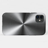 Penseelmetalen stalen draden Case-Mate iPhone case (Achterkant (horizontaal))