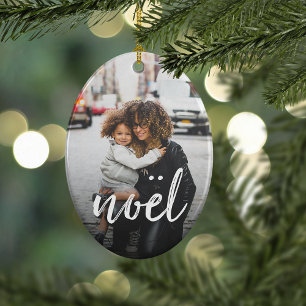 Penseelnoel   Persoonlijke foto Keramisch Ornament