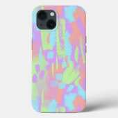 Penseelpatroon Case-Mate iPhone Case (Achterkant)
