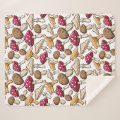 Penseelpatroondekens Sherpa Deken (Voorkant (horizontaal))