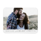 Penseelrand De datum opslaan Magneet (Horizontaal)