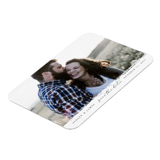 Penseelrand De datum opslaan Magneet (Linkerzijde)