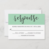 Penseelscript Modern RSVP (Voorkant)