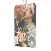 Penseelscript Overlay Love Foto's Luchtverfrisser (Links)