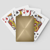 Penseelspeelkaarten voor gouden metalen speelkaarten (Achterkant)