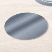 Penseelstaal: Elegant achtergrond Ronde Kartonnen Onderzetter (Gebogen)