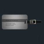 Penseelstaal Twee schelpen Bagagelabel<br><div class="desc">Penseelstaal Twee schelpen</div>