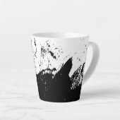 Penseelstreek 10 latte mok (Rechterhoek)