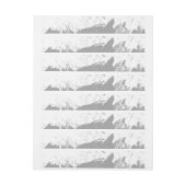 Penseelstreek 11 adreslabel wikkel (Vel)