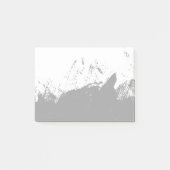 Penseelstreek 11 post-it® notes (Voorkant)