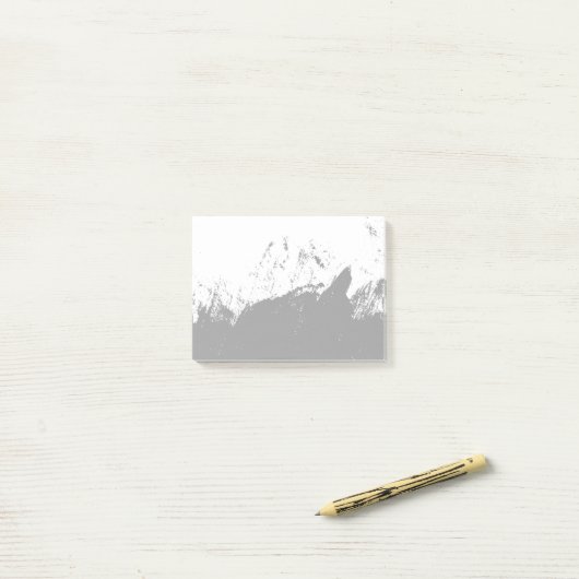 Penseelstreek 11 post-it® notes (Op bureau)