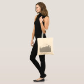 Penseelstreek 11 tote bag (Voorkant (model))
