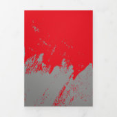 Penseelstreek 12 drieluik wenskaart (Cover)