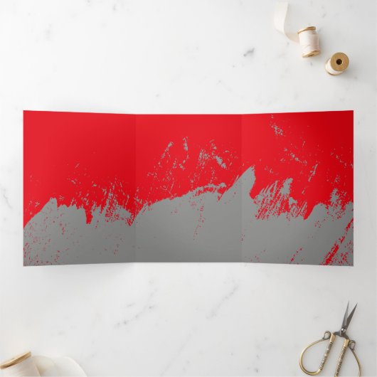 Penseelstreek 12 drieluik wenskaart (Binnen)