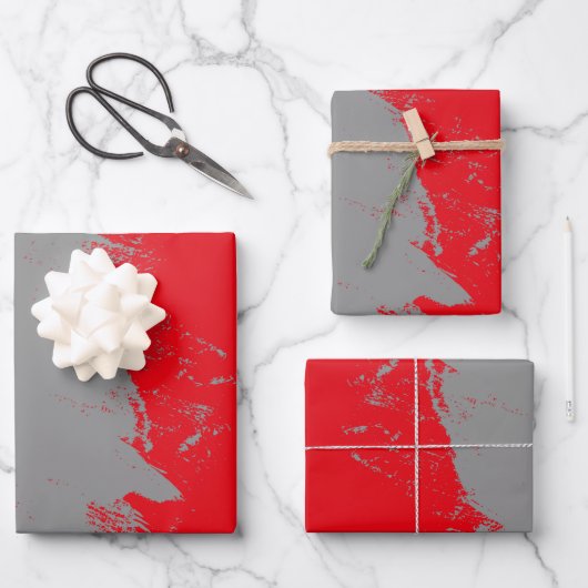 Penseelstreek 12 inpakpapier vel (Voorkant)