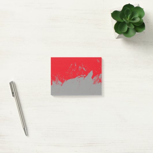 Penseelstreek 12 post-it® notes (Kantoor)