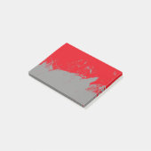 Penseelstreek 12 post-it® notes (Schuin)
