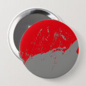 Penseelstreek 12 ronde button 4,0 cm (Voorkant /achterkant)