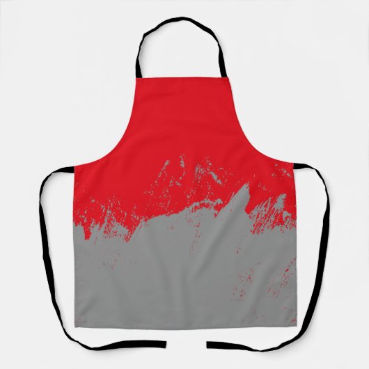 Penseelstreek 12 schort (Voorkant)