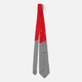 Penseelstreek 12 stropdas (Achterkant)